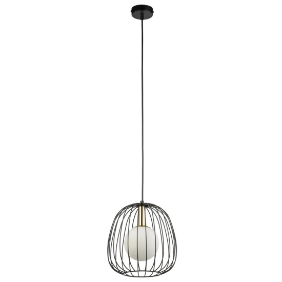 BELL 1 S Lampa wisząca czarny/złoty 40726 Sigma - zdjęcie produktu