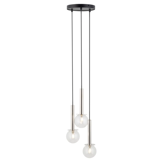 DAISY 3 srebrny/transparentny Lampa wisząca 40752 Sigma - zdjęcie produktu