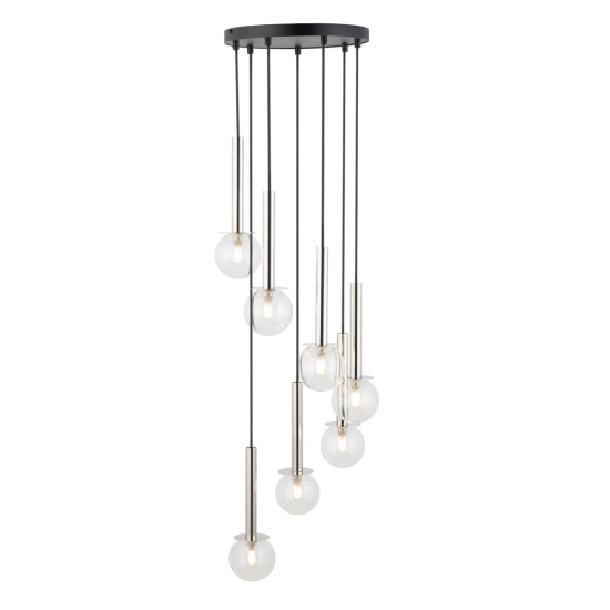 DAISY 7 srebrny/transparentny Lampa wisząca 40754 Sigma - zdjęcie produktu