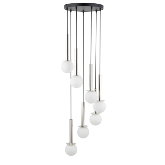 DAISY 7 srebrny/biały Lampa wisząca 40766 Sigma - zdjęcie produktu