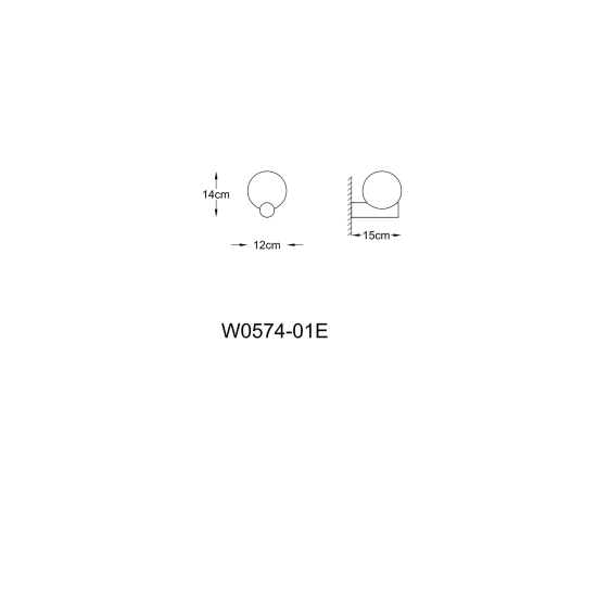 Kinkiet FORES W0574-01E-V6AA ZUMA LINE