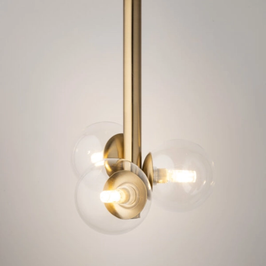 PERLA LUX 3 plafon transparentny 40852 Sigma