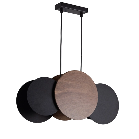 Lampa wisząca TOLA 3 ciemny orzech 40893 Sigma - zdjęcie produktu
