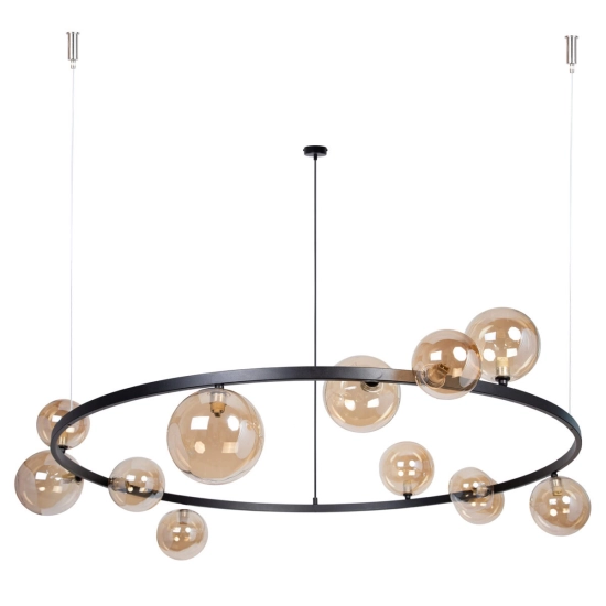 Lampa wisząca BOLERO 12 bursztyn 41324 Sigma - zdjęcie produktu