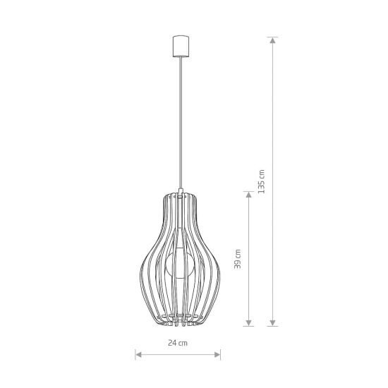 Lampa wisząca IKA I A 4171 Nowodvorski - zdjęcie dodatkowe 4