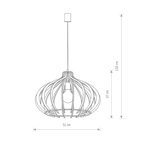 Lampa wisząca IKA I D 4174 Nowodvorski - zdjęcie dodatkowe 2