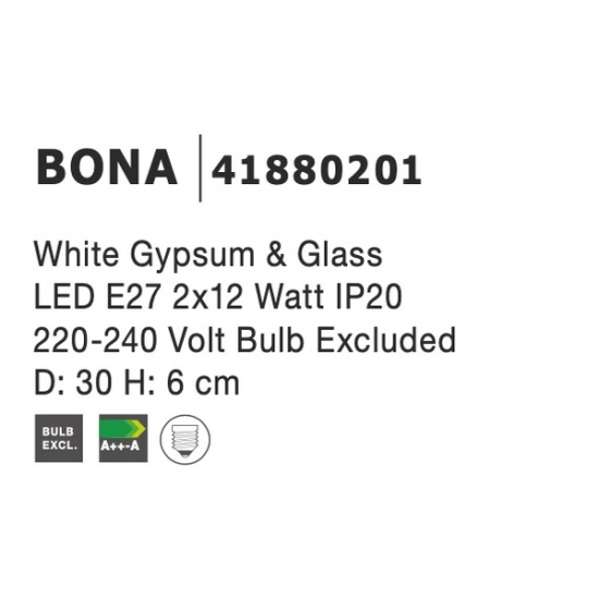 Plafon ENVIGADO LE61508 Luces Exclusivas - zdjęcie dodatkowe 2