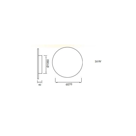 Lampa ścienna Mantra Bora Bora C0129MA - zdjęcie dodatkowe 1
