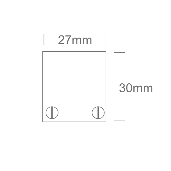 BLACK MAGNETIC PROFILE 2m 48V MINI 42002A/B ONE LIGHT