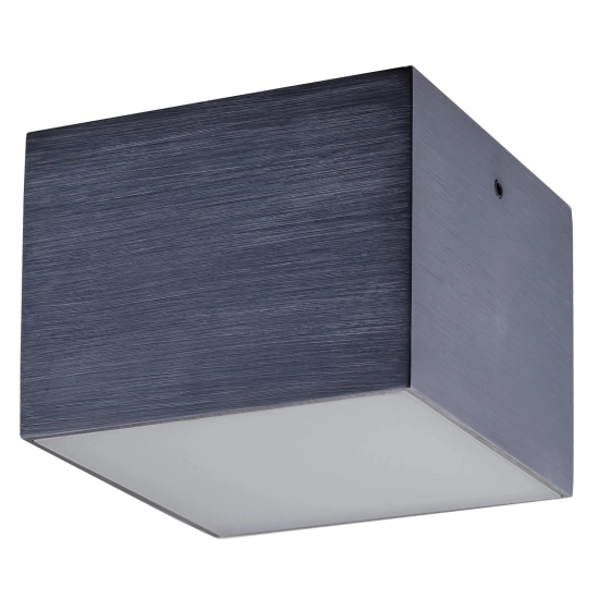 Plafon CUBO METALIK LED 3000K granatowy szczotkowany 42075 Sigma