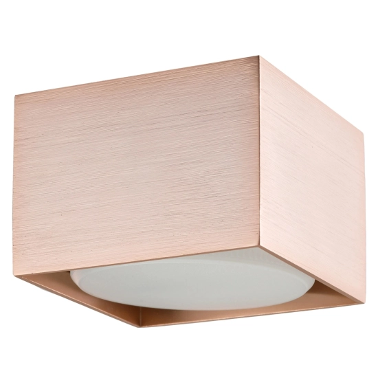 Plafon CUBO METALIK GX53 miedziany szczotkowany 42079 Sigma