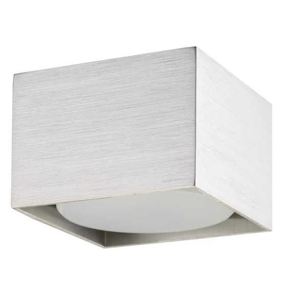 Plafon CUBO METALIK GX53 srebrny szczotkowany 42082 Sigma - zdjęcie produktu