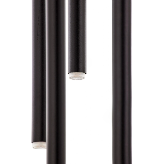 Lampa wisząca SOPEL 10 ANTRESOLA kaskada czarny 42098 Sigma