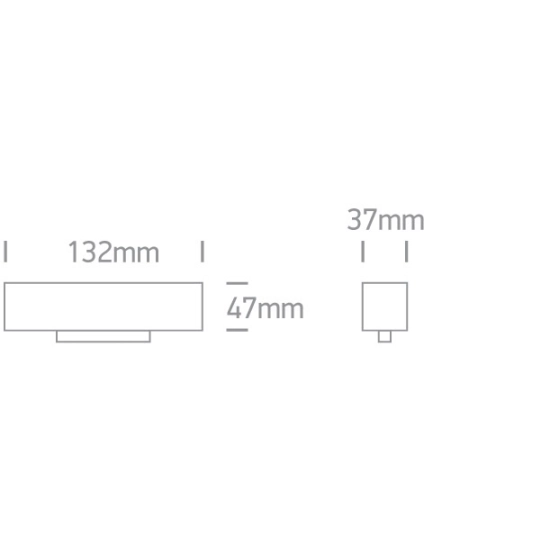 Magnetic Linear Spots Magnetyczny reflektor szynowy 42104B/B/W ONE LIGHT