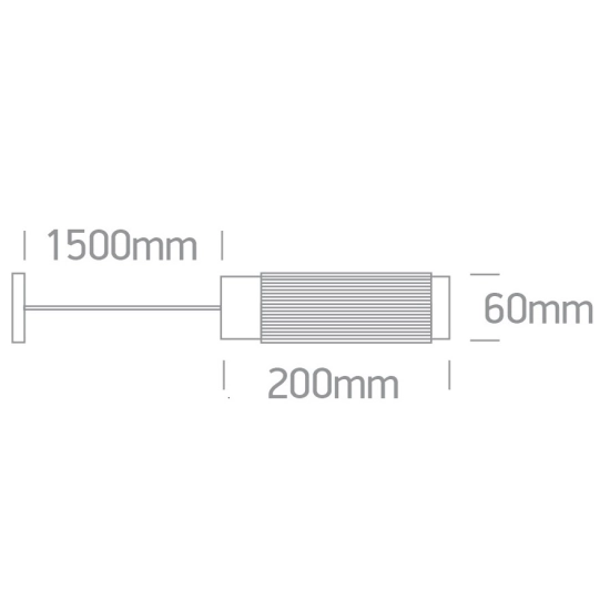 BLACK BRASS 12W PENDANT WW 48V IP20 DARK LIGHT MINI/MIDI/MAXI 42126BA/B/W ONE LIGHT