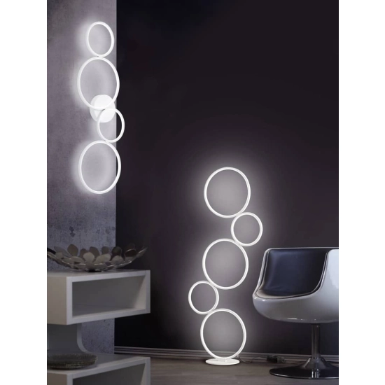 kinkiecik.pl Lampa podłogowa RONDO – 422610531 incl. 1x SMD LED, 36W · 1x 4700lm, 3000K TRIO