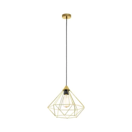 kinkiecik.pl Lampa wisząca złota TARBES 43679 EGLO