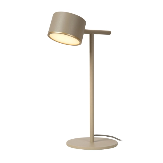 GIAN lampa stołowa LED Dim. 1x9W 2700K Taupe 44517/08/41 Lucide - zdjęcie produktu