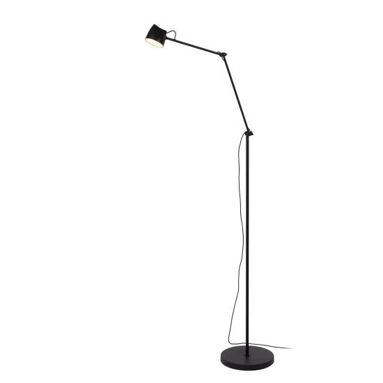 MILNE Lampa podłogowa LED Dim. 1x8W 2700K czarny 44716/06/30 Lucide - zdjęcie produktu