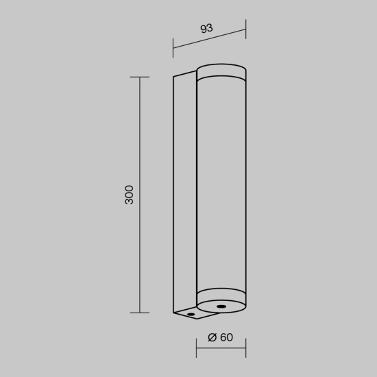 Lampa ścienna (kinkiet) Rounge O482WL-L12B3K Maytoni - zdjęcie dodatkowe 5