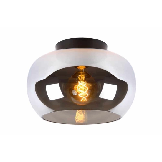 Plafon JUDI Ø 30,5 cm 1xE27 przydymiony szary 45177/30/65 Lucide - zdjęcie produktu