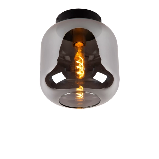 JOANET Lampa sufitowa Ø 25 cm 1xE27 przydymiony szary 45194/25/65 Lucide - zdjęcie produktu