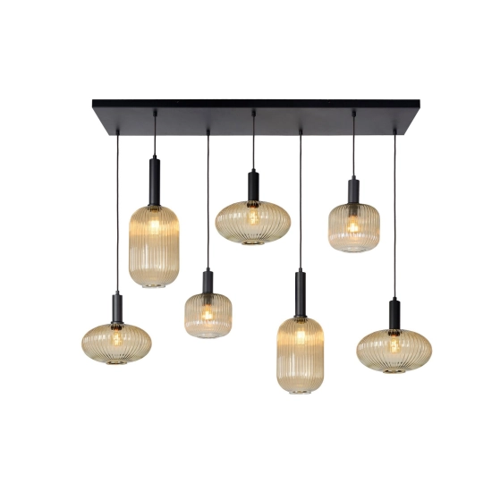 MALOTO Lampa wisząca 7xE27 Amber 45386/07/62 Lucide - zdjęcie produktu