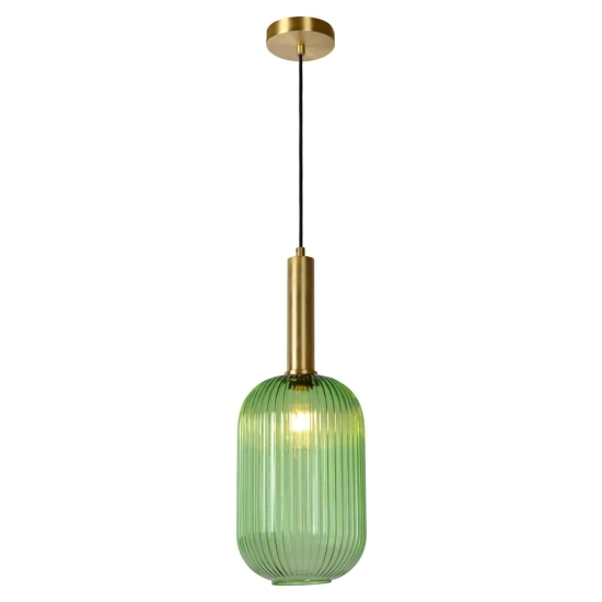 Lampa wisząca MALOTO Ø 20 cm 1xE27 Green 45386/20/33 Lucide - zdjęcie produktu