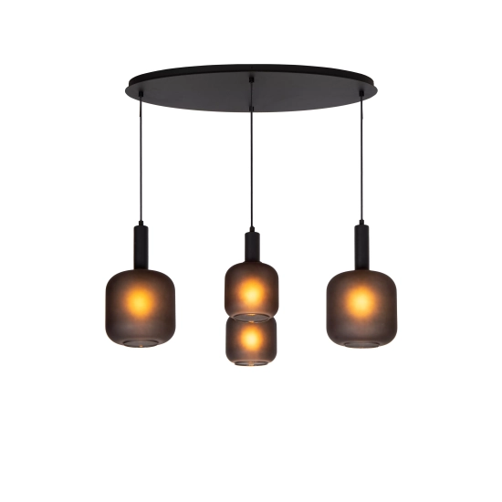 ELOISE lampa wisząca 4xE27 czarny 45405/04/30 Lucide - zdjęcie produktu