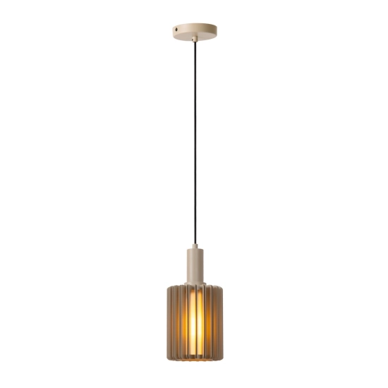 LAMBRES Lampa wisząca 1xE27 Taupe 45410/15/41 Lucide - zdjęcie produktu