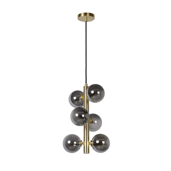 TYCHO lampa wisząca Ø 25,5 cm G9 satyna mosiądz 45474/06/02 Lucide - zdjęcie dodatkowe 3