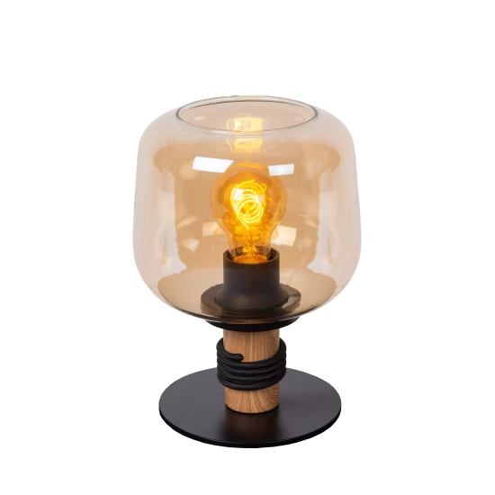 ILONA Lampa stołowa Ø 18 cm 1xE27 Amber 45508/01/62 Lucide - zdjęcie produktu
