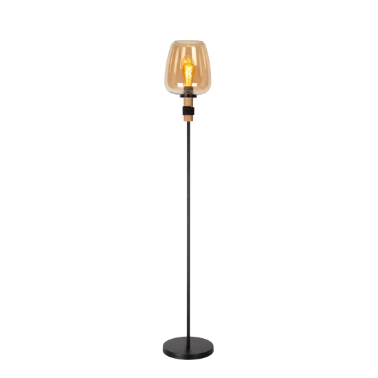 ILONA Lampa podłogowa Ø 34 cm 1xE27 Amber 45708/01/62 Lucide - zdjęcie produktu