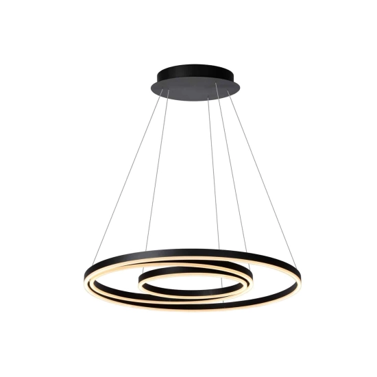 Lampa wisząca TRINITI Ø 80 cm LED Dim. 3000K czarny 46402/99/30 Lucide - zdjęcie produktu