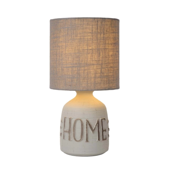 Lampa stołowa COSBY Ø 16,5 cm 1xE14 Grey 47503/81/36 Lucide - zdjęcie produktu