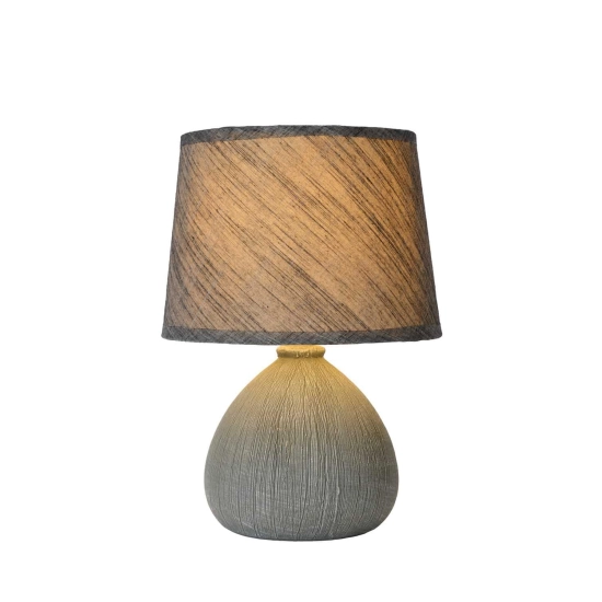 Lampa stołowa RAMZI Ø 18 cm 1xE14 Grey 47506/81/36 Lucide - zdjęcie produktu