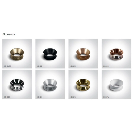 Oprawa podstropowa Semi Trimless Dark Light Aluminium 10105MR ONE LIGHT