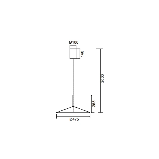 Lampa wisząca Mantra Calice 7890MA - zdjęcie dodatkowe 2