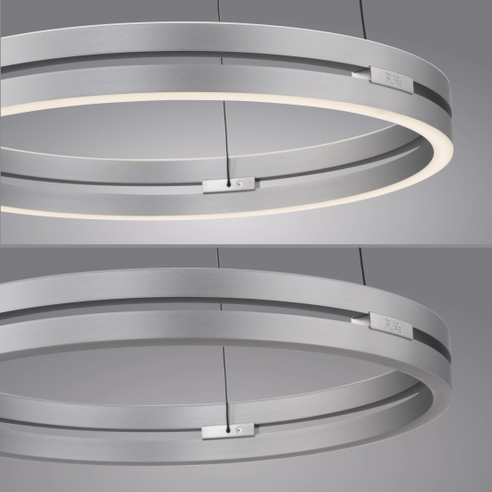 Lampa wisząca Pure E-loop Aluminium 2550-95 Paul Neuhaus - zdjęcie dodatkowe 4