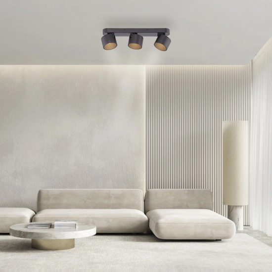 Lampa sufitowa Pure Cup Czarna 6227-18 Paul Neuhaus - zdjęcie dodatkowe 3