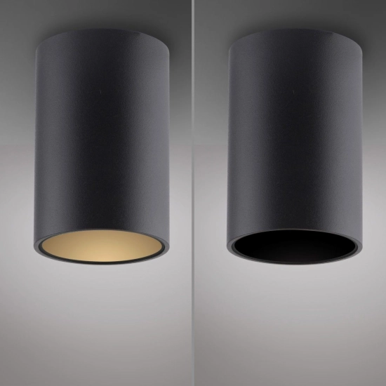 Lampa sufitowa Pure Point Czarna 6749-18 Paul Neuhaus - zdjęcie dodatkowe 2