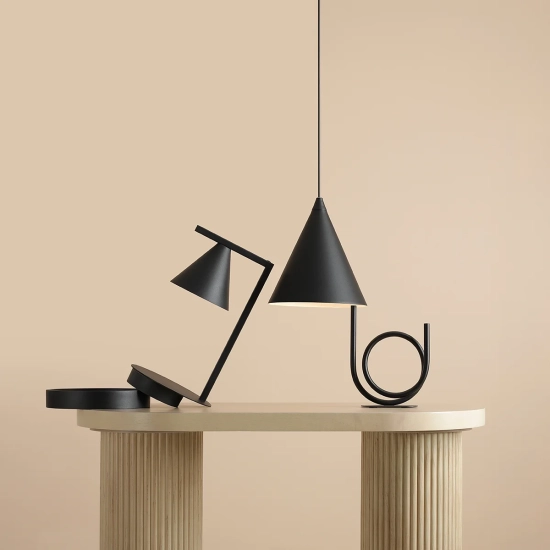 FORM TABLE CZARNY 1108B1 lampka stołowa Aldex - zdjęcie dodatkowe 2