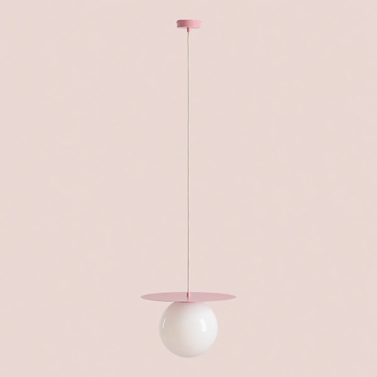 Lampa wisząca LOOP BABY PINK L 1125G18_L Aldex - zdjęcie dodatkowe 1