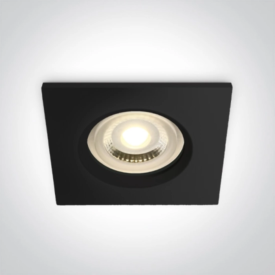 Oprawa podtynkowa 50105R1/B czarny wpust GU10 IP65 One Light