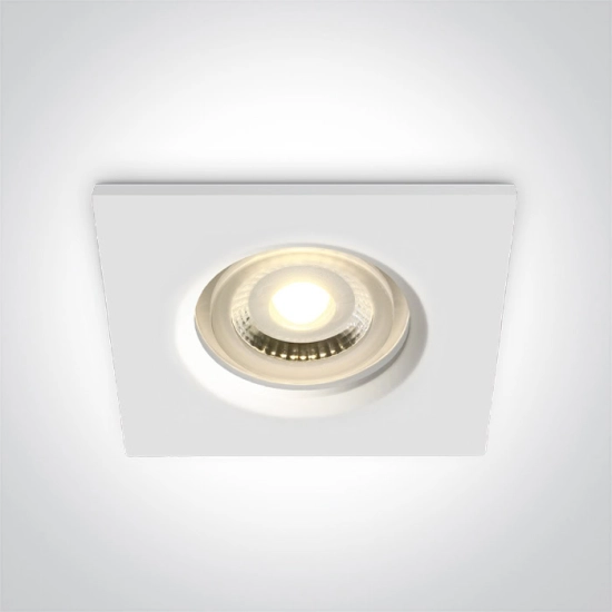 Oprawa podtynkowa 50105R1/W biały wpust GU10 IP65 ONE LIGHT