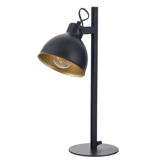 kinkiecik.pl Lampa stołowa MARS CZARNY ZŁOTY 50264 SIGMA