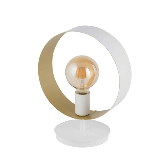 Lampa stołowa HAPPY BIAŁY ZŁOTY 50282 SIGMA - zdjęcie produktu