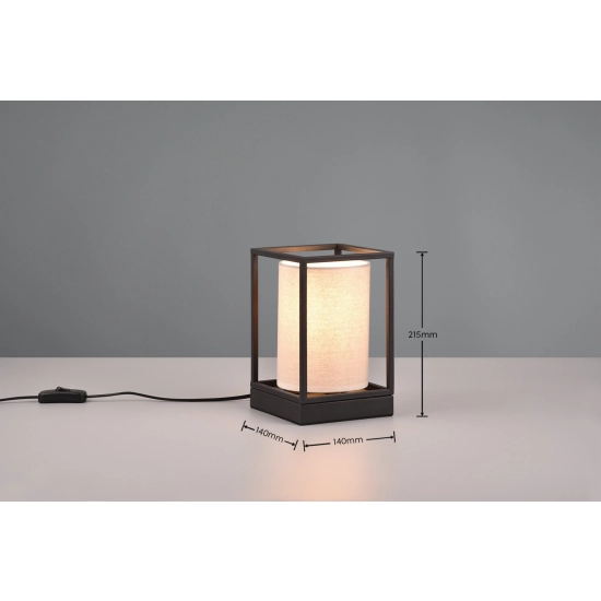 Lampa stołowa ROSS – 503100144 excl. 1x E27 · max. 25W TRIO
