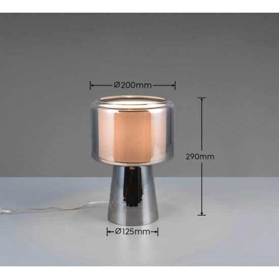 ROCKA – 519900157 excl. 1x E14 · max. 10W TRIO