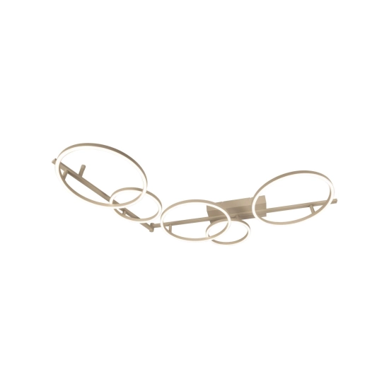 NICOLA Plafon LED CCT 1x37W 2700K/4000K Taupe 53113/36/41 Lucide - zdjęcie produktu
